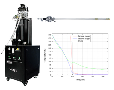 用于量子鉆石 AFM 實驗的低振動無液氦低溫恒溫器安裝成功
