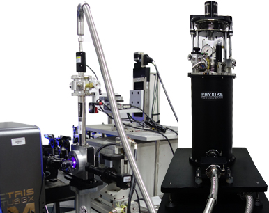 低振動無液氦高壓X-ray低溫系統安裝成功