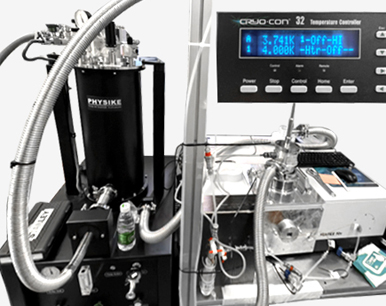 用于低溫基質隔離實驗的閉環系統安裝成功