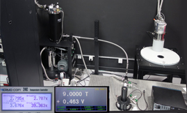干式強磁場高壓顯微低溫系統安裝成功