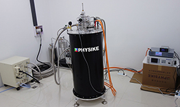 頂部裝卸型強磁場低溫系統安裝成功