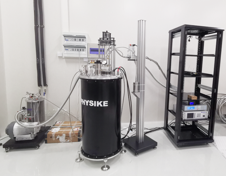 低振動干式變溫超導磁體安裝成功