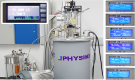 低振動干式變溫超導磁體安裝成功