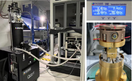 干式顯微高壓低溫系統安裝成功