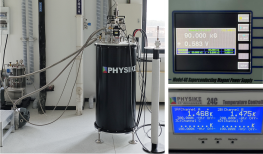 干式變溫超導磁體安裝成功