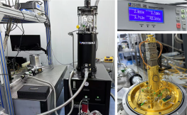 干式顯微低溫系統安裝成功