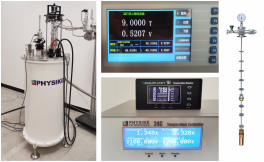 低振動干式變溫超導磁體安裝成功
