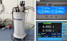 干式變溫超導磁體安裝成功