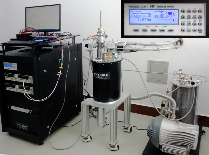 飛斯科基于1.5K制冷機的低溫高壓測試系統