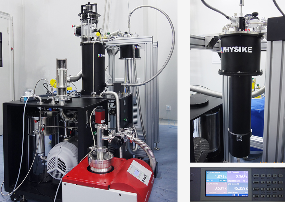 飛斯科低振動干式亞K低溫系統(tǒng)安裝成功