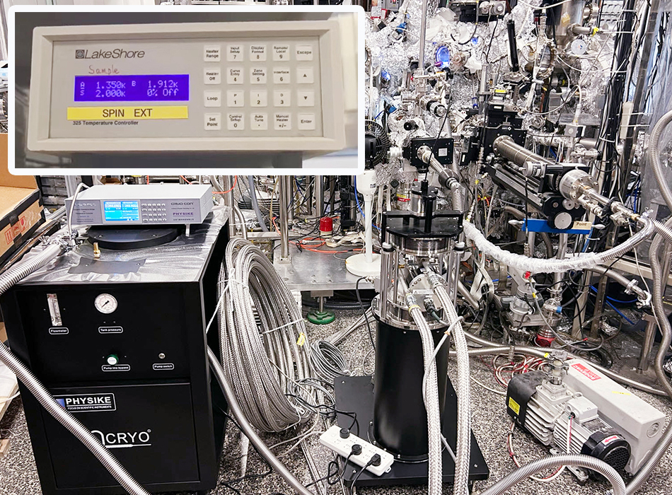 飛斯科開環ARPES低溫插件無液氦化升級成功