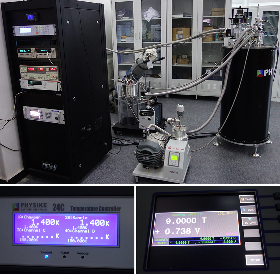 飛斯科低溫高壓強(qiáng)磁場測試系統(tǒng)(TKMS)安裝成功